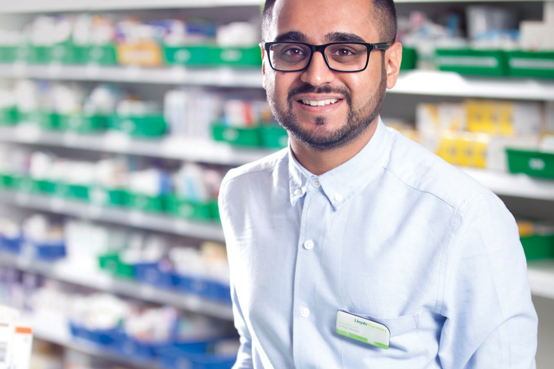 Image of a Pharmacist at work