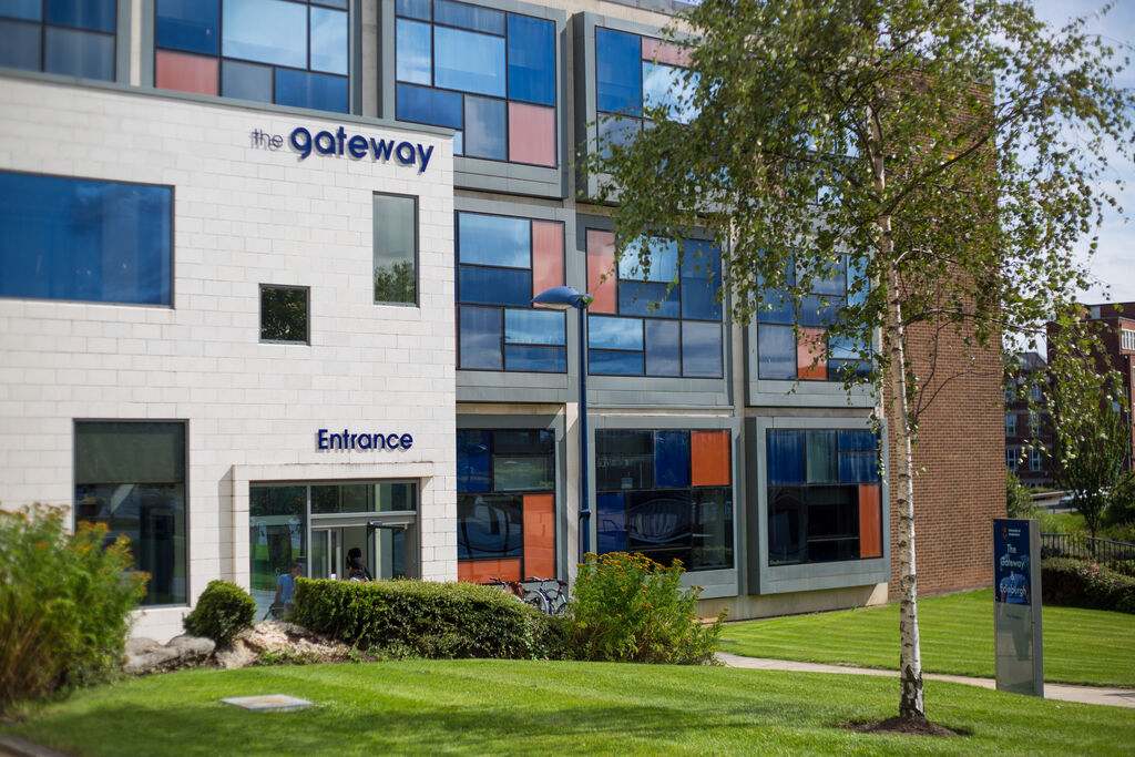 The Gateway building at the University of Sunderland City Campus.