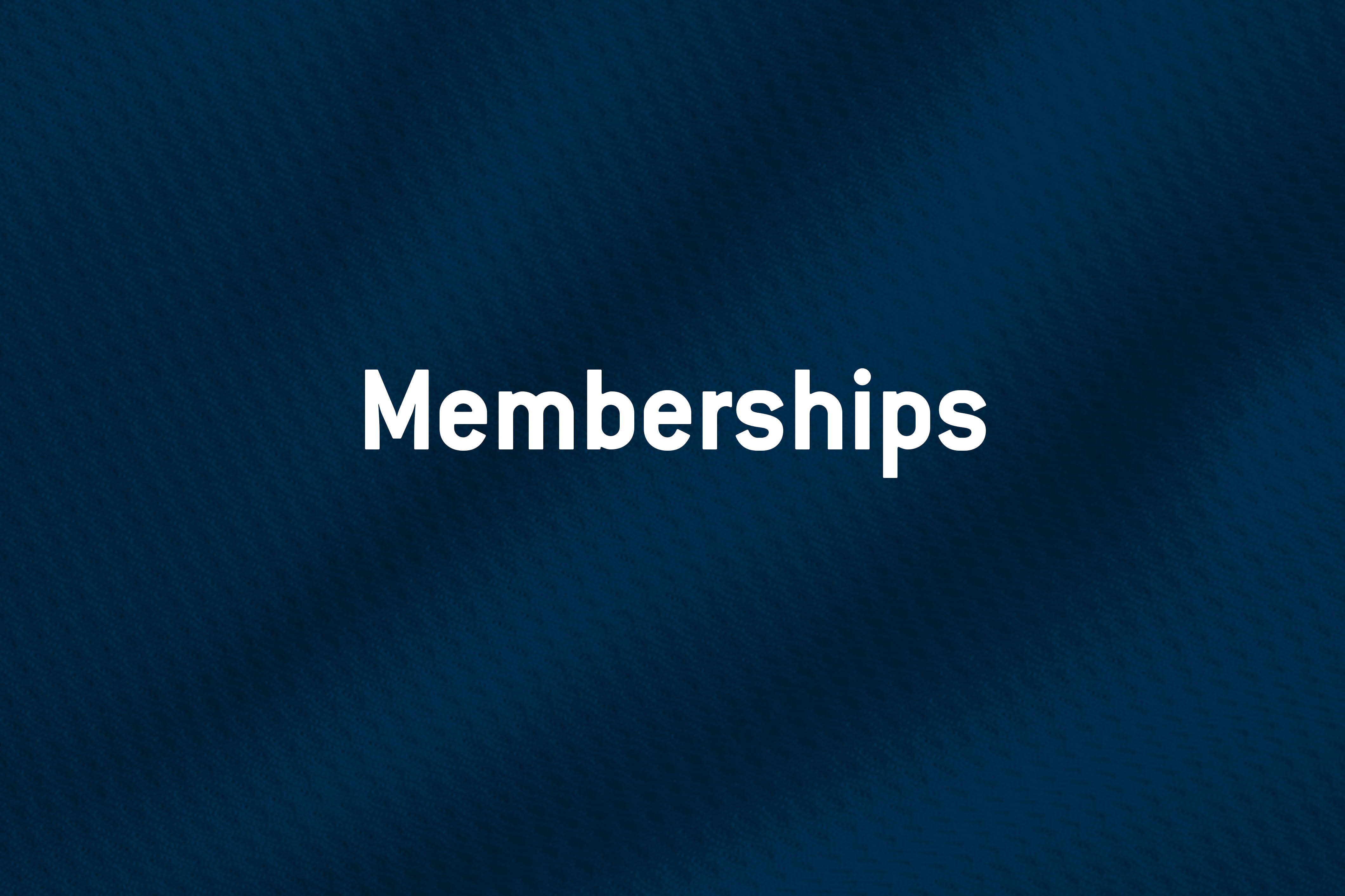 Memberships graphic