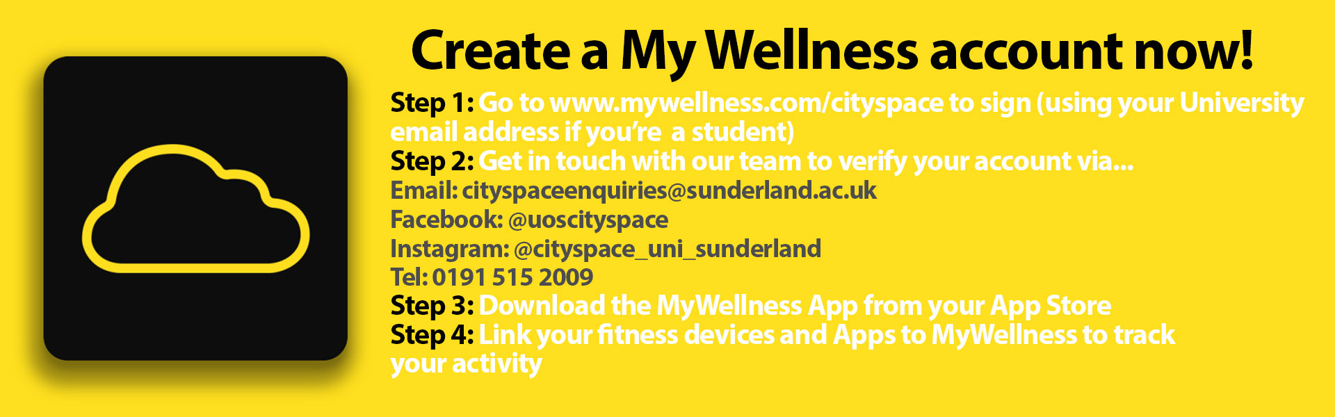 MyWellness sign up post