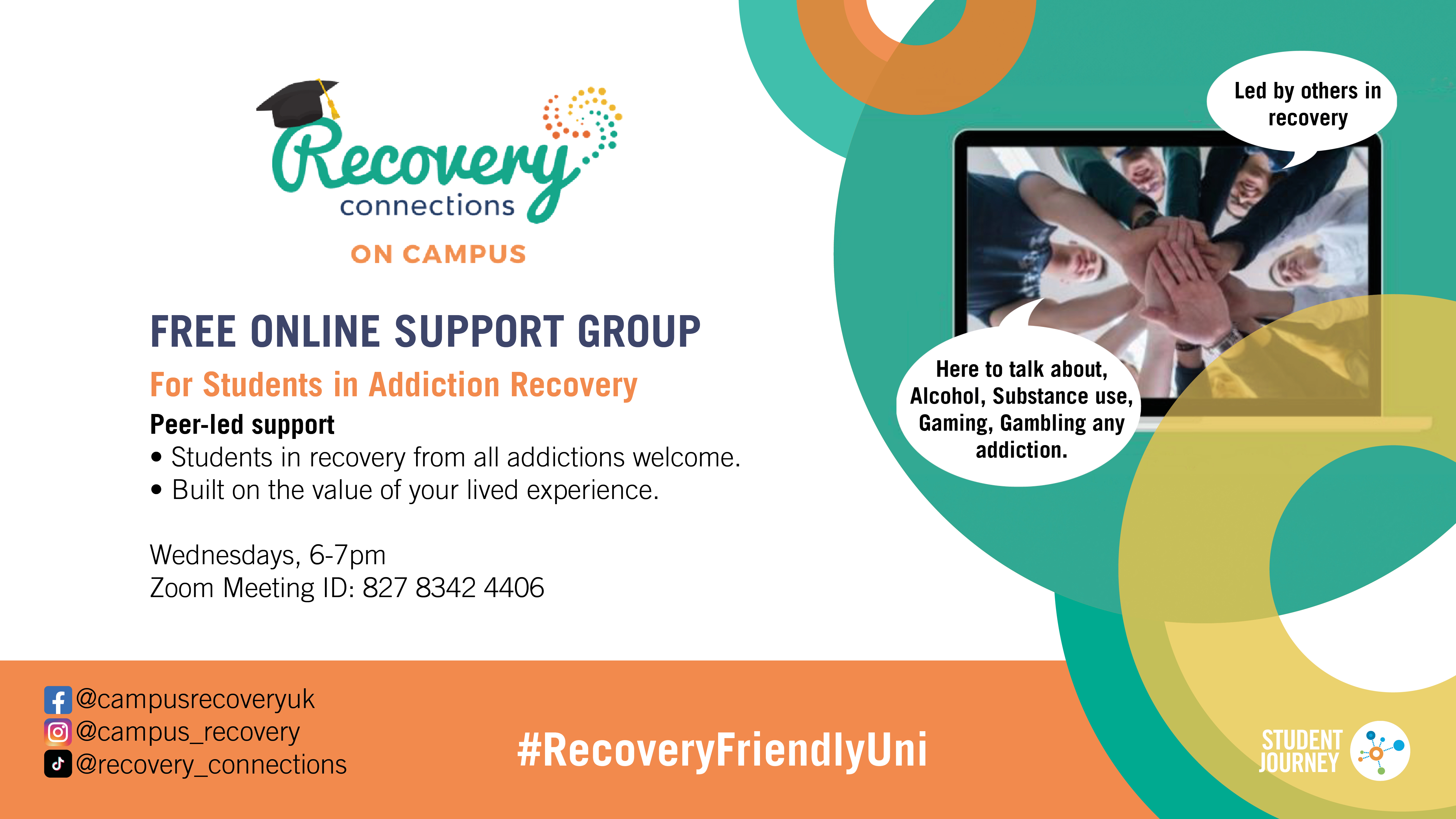 Recovery Connections online support group